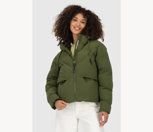 Alife&Kickin - Puffer Jacke 'MURIEL AK' , Sea Kelp, vegan – Bild 2