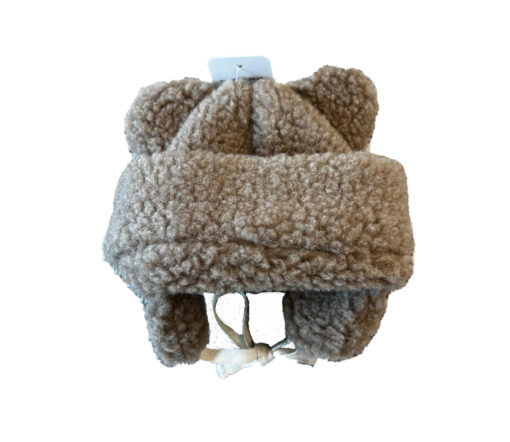 Alwero - Mütze, BABY BEAR, Tan, Biowolle – Bild 2