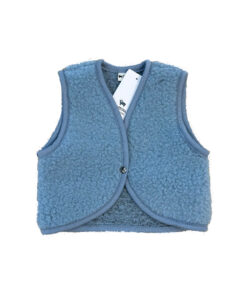 Alwero - Bodywarmer LULU, ultra light, Biowolle, Icy Blue