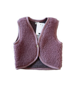 Alwero - Bodywarmer LULU, ultra light, Biowolle, Venetian Pink