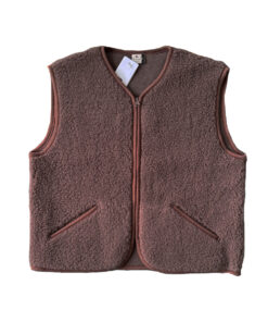Alwero - Weste "POS" Adult, Biowolle, CHOCO MARTINI , ultra light