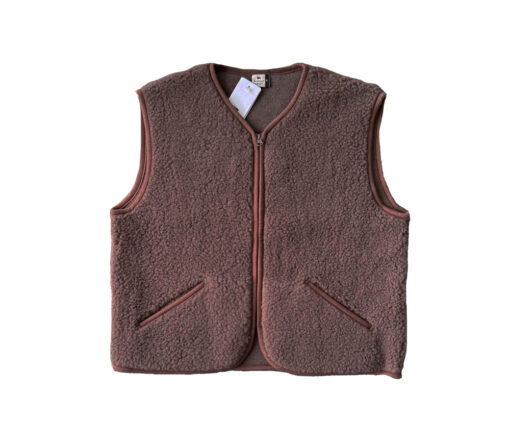 Alwero - Weste "POS" Adult, Biowolle, CHOCO MARTINI , ultra light