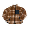 Alwero - Jacke SHERPA, Scotch Apricot, Biowolle, ultra leicht, unisex