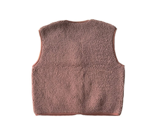 Alwero - Bodywarmer "TYB" ADULT, Biowolle, CHOCO MARTINI, ultra light – Bild 2