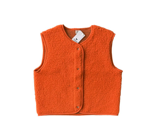Alwero - Bodywarmer "TYB" ADULT, Biowolle, MANDARIN, ultra light LIMITED EDITION