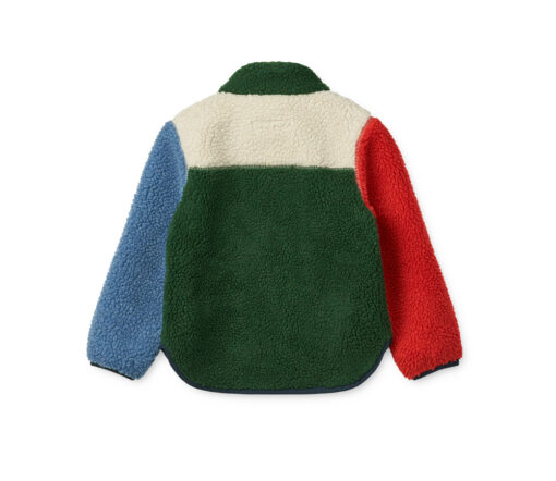 Liewood -  Teddyjacke "NOAM", Garden Green Multi Mix – Bild 6