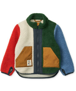 Liewood -  Teddyjacke "NOAM", Garden Green Multi Mix