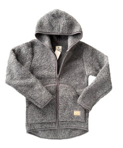 Alwero - Jacke "ALASKEN" Adult, Graphite, Biowolle Ultra Light