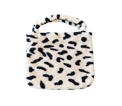 Alwero - Tasche "MOM BAG", Gepard, Wolle