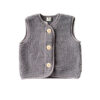Alwero - Bodywarmer "PO" Junior, Biowolle, ANTHRAZIT, ultra light