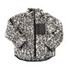 Alwero - Jacke SHERPA, LEO WHITE, Biowolle, ultra leicht