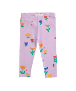 BOBO CHOSES - Baby Leggings "GARDEN PARTY", lavender, Biobaumwolle