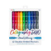 OOLY - Kalligraphie-Duo-Doppelmarker, 12er-Set