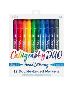 OOLY - Kalligraphie-Duo-Doppelmarker, 12er-Set