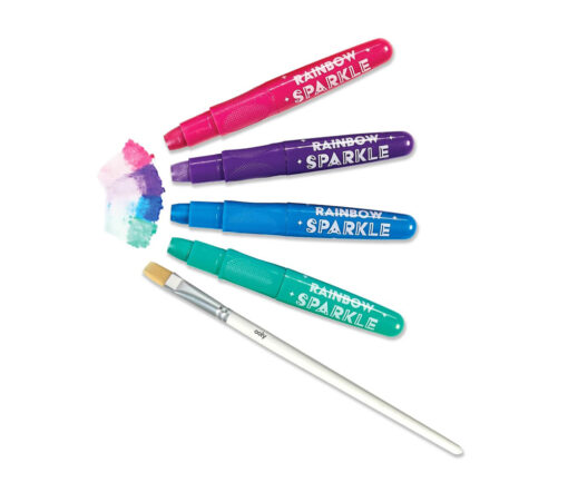 OOLY - Rainbow Sparkle Metallic Aquarell-Gelstifte, 24er Set – Bild 3