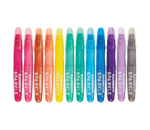 OOLY - Rainbow Sparkle Metallic Aquarell-Gelstifte, 24er Set – Bild 2