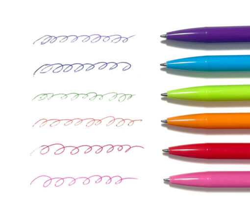 OOLY - Kugelschreiber mit Farbtinte BRIGHT WRITERS, 6er-Set – Bild 3