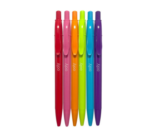 OOLY - Kugelschreiber mit Farbtinte BRIGHT WRITERS, 6er-Set – Bild 2