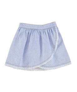 PiuPiuChick - Jeans Rock Soft Denim, light denim, Baumwolle