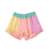PiuPiuChick - Shorts, "MULITCOLOUR", light denim, multicolour, Baumwolle