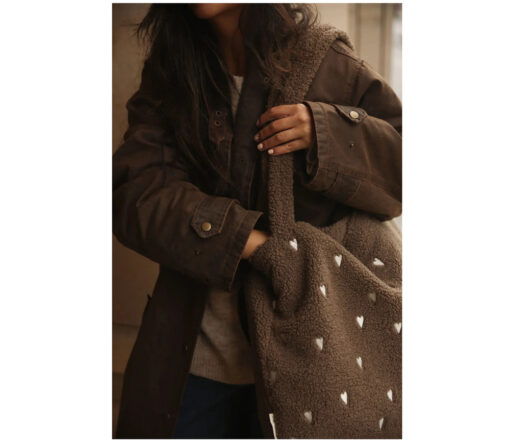 Studio Noos - Mom Bag 'TEDDY HEART' Brown LIMITED EDITION – Bild 2