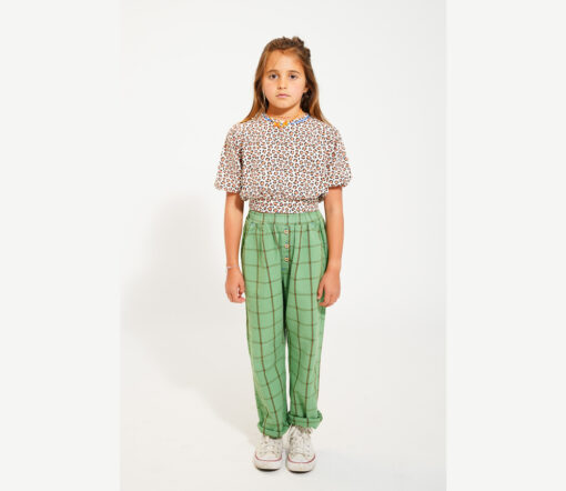 PiuPiuChick - Bluse "LEO", Leo Print, Biobaumwolle – Bild 6