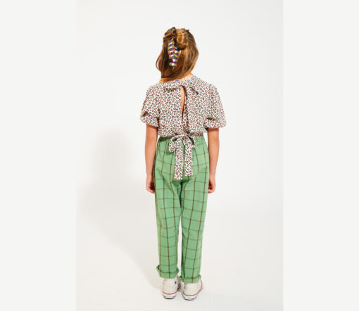 PiuPiuChick - Bluse "LEO", Leo Print, Biobaumwolle – Bild 7