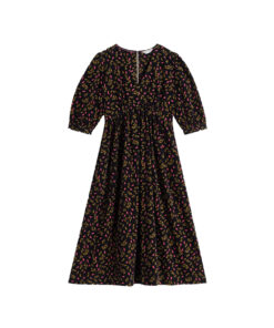 White Stuff - Kordkleid "LUCY", Black, Biobaumwolle Feinkord