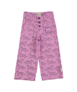 PiuPiuChick - Hose Culotte "TIGER", lavender, Biobaumwolle