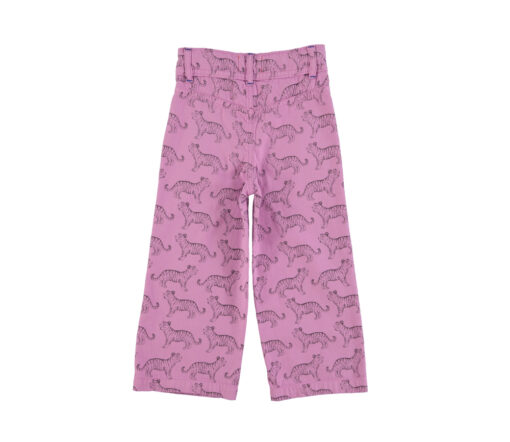 PiuPiuChick - Hose Culotte "TIGER", lavender, Biobaumwolle – Bild 2