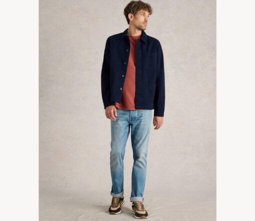 White Stuff - HemdJacke "KYNMAN", navy, BioBaumwolle – Bild 2