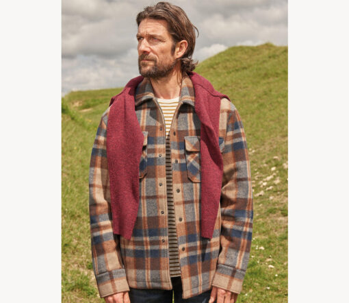 White Stuff - HemdJacke "TUCKER", blue check – Bild 5