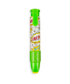 OOLY - Click-It Radiergummi, Comic Attack, green