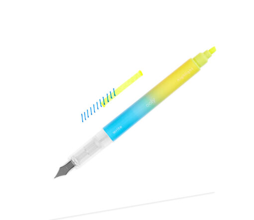 OOLY - Füllfeder und Textmarker 2 in 1 WRITER, 3er Set – Bild 5