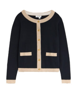 White Stuff - Strickjacke "Charlotte", Biobaumwolle, navy blue
