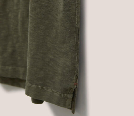 White Stuff - T-Shirt "ABERSOCH", khaki green – Bild 4
