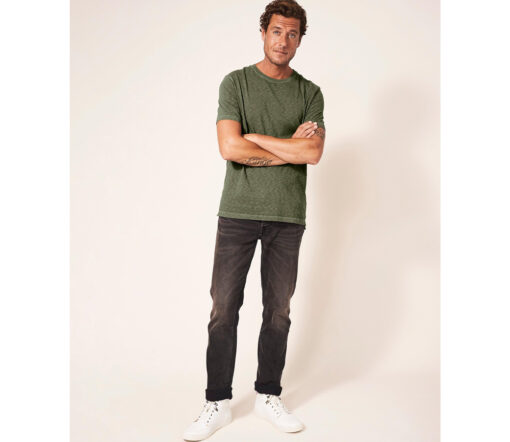 White Stuff - T-Shirt "ABERSOCH", khaki green – Bild 5
