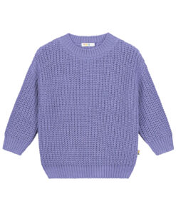 YUKI - Knitted Sweater, LAVENDER, Bio Baumwolle