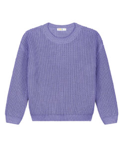 YUKI - Chunky Knit Women, LAVENDER, Bio Baumwolle