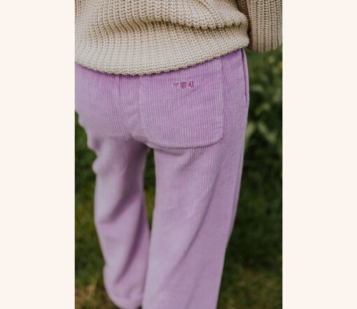 YUKI - Kordhose WOMEN, ORCHID, Bio Baumwolle – Bild 4