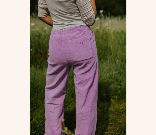 YUKI - Kordhose WOMEN, ORCHID, Bio Baumwolle – Bild 3