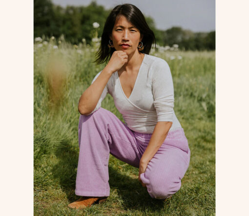 YUKI - Kordhose WOMEN, ORCHID, Bio Baumwolle – Bild 2