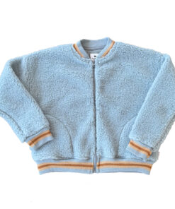 Alwero - Jacke BOOM, Icy Blue, Biowolle, ultra leicht