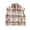 Alwero - Weste "ISLA" Scotch Beige, Biowolle Ultra Light