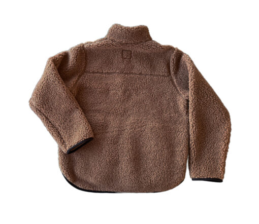 Alwero - Teddy Jacke Women, "Leo", Brown, Biowolle – Bild 3