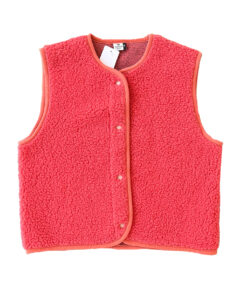 Alwero - Weste "TYB" Adult,  Coral, Biowolle Ultra Light