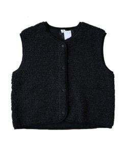 Alwero - Weste "TYB" Adult,  Deep Black, Biowolle Ultra Light