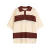 BOBO CHOSES - Poloshirt  "POINTELLE-STRICK", creme