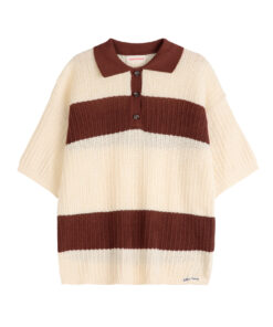 BOBO CHOSES - Poloshirt  "POINTELLE-STRICK", creme