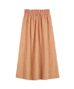 BOBO CHOSES - Ausgestellter Rock  "VICHY", multi/orange